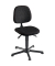 Arbeitsdrehstuhl W19-25-TG-ST, schwarz / schwarz, bis 250kg, ohne Kopfst&uuml;tze