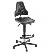 mey chair Arbeitsdrehstuhl W19-25-H-PU-FS7 ESD schwarz Kunstleder