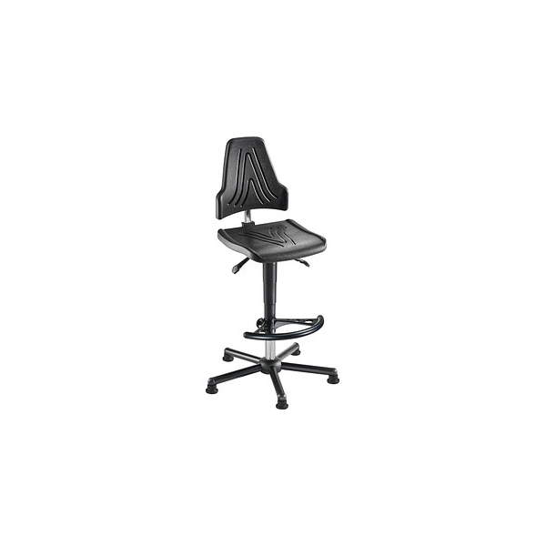 4260046925477 - Arbeitsdrehstuhl W19-25-H-PU-FS7 ESD schwarz   schwarz bis 250kg 4260046925477 Mey Chair