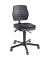 Arbeitsdrehstuhl W15-25-TR-PU, schwarz / schwarz, bis 250kg, ohne Kopfst&uuml;tze
