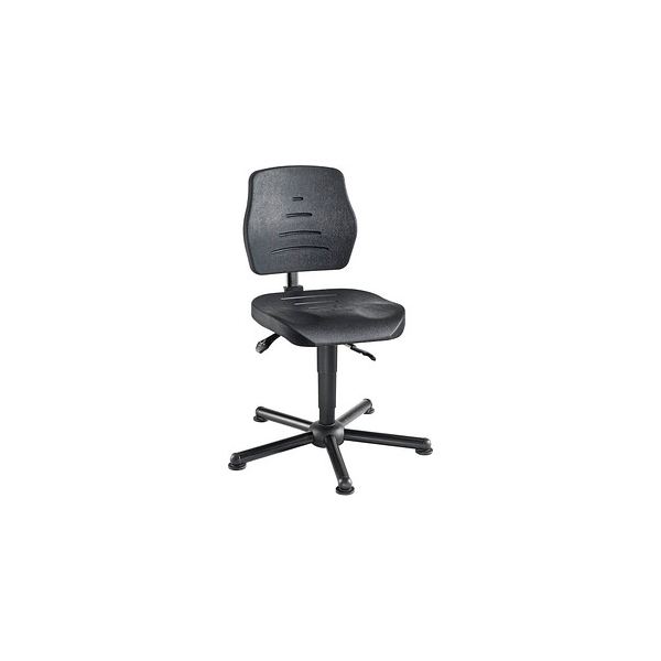 4260046928676 - Arbeitsdrehstuhl W15-25-TG-PU schwarz   schwarz bis 250kg 4260046928676 Mey Chair