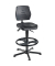 Arbeitsdrehstuhl W15-25-H-PU-FR3, schwarz / schwarz, bis 250kg, ohne Kopfst&uuml;tze