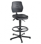 mey chair Arbeitsdrehstuhl W15-25-H-PU-FR7 schwarz Kunstleder