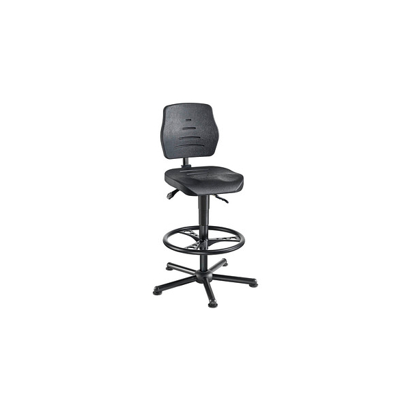 4260046928744 - Arbeitsdrehstuhl W15-25-H-PU-FR7 schwarz   schwarz bis 120kg 4260046928744 Mey Chair