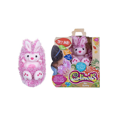 Curlimals Bibi der Hase Curlimals Kuscheltier
