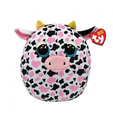 Plüschfigur Squishy Beanie Kuh Milkshake, 25cm