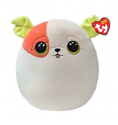 Plüschfigur Squishy Beanie Mops Patch, 25cm