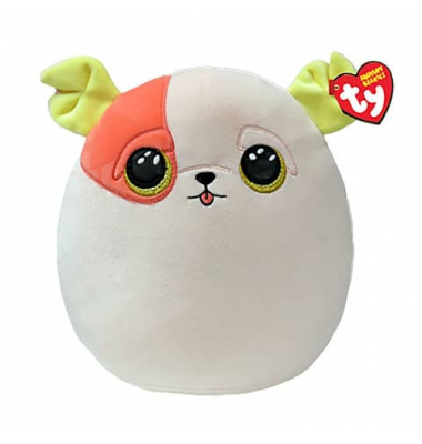 Plüschfigur Squishy Beanie Mops Patch, 25cm