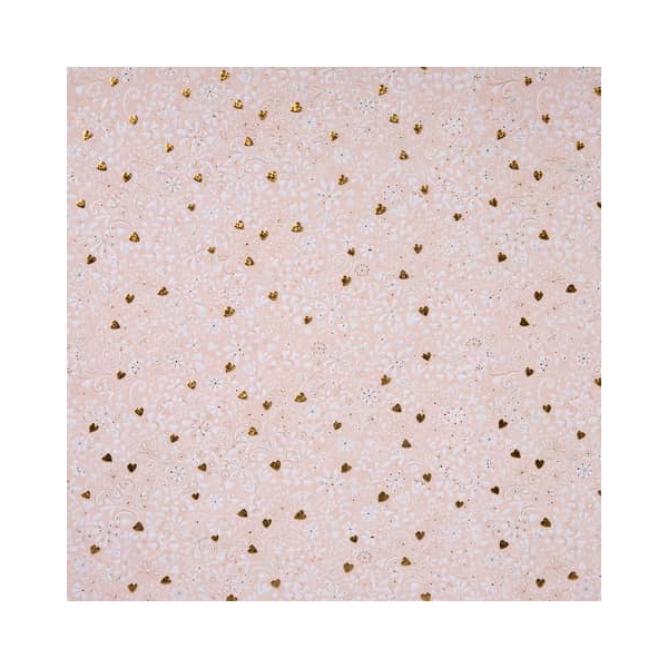 10 Stück TURNOWSKY Geschenkpapierzuschnitte Finamente rose 01 034, FINAMENTE, 50cm x 70cm, rose 4009835010341 TURNOWSKY