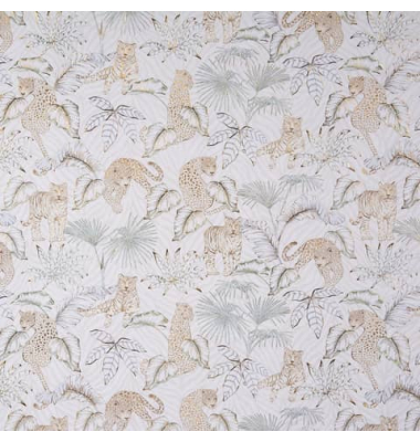 Geschenkpapierzuschnitte Felino 01 588, Leopard/Pflanzen, 50cm x 70cm