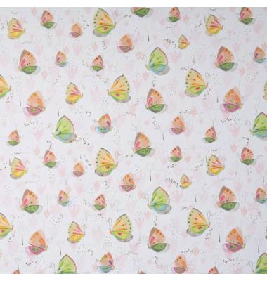 Geschenkpapierzuschnitte Mariposa 01 589, Schmetterlinge, 50cm x 70cm, bunt