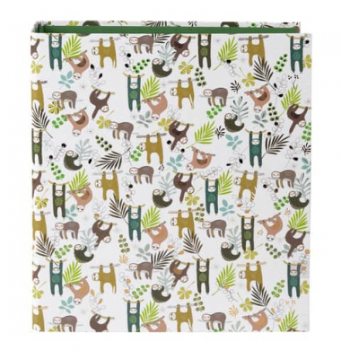 Motivordner Faultiere 33 148, A4 80mm breit