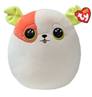Plüschfigur Squishy Beanie Mops Patch, 35cm
