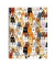 Collegeblock 10113/9 Fluffy Cat, Katze, kariert / kariert, A4, 90g, braun, 80 Blatt