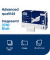 Falthandt&uuml;cher Xpress Soft Advanced 120398, 21,2x25,5cm, 2-lagig, Z-Falz, wei&szlig;, Tissue