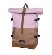 Schulrucksack Roll up two Mauve Biscuit