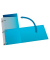 Trennstreifen 400013889 Duo blau 160g gelocht 24x10,5cm