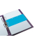 Trennstreifen 400013889 Duo blau 160g gelocht 24x10,5cm