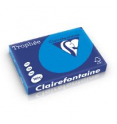 Kopierpapier Trophee 1015C karibikblau intensiv A3 160g 