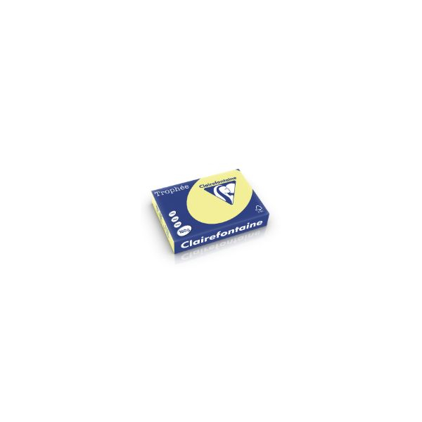 Clairefontaine Kopierpapier Trophee 1023C hellgelb pastell A4 160g 3329680102307 Clairefontaine