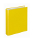 Ringbuch Basic 1151010, A5 2 Ringe 25mm Ring-Ø PP gelb