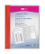 Schnellhefter VELOFORM 4741021, A4, rot, Kunststoff, Vorderdeckel transparent