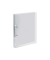 Ringbuch Crystal 4138290, A4 2 Ringe 20mm Ring-Ø PP farblos