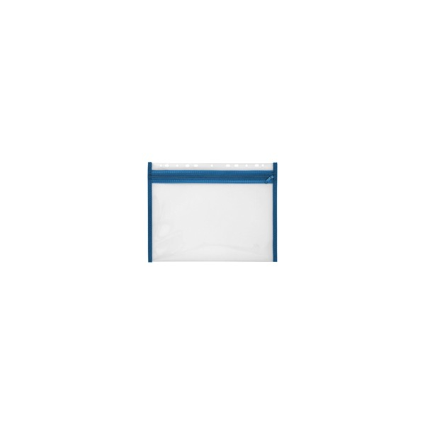 Veloflex Dokumententasche VELOBAG 4354050, Din A4 quer, blau, Polypropylen (PP), Klettverschluss 4000225048623 Veloflex 10 Stück
