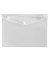 Dokumententasche Crystal 4520100, Din A3 quer, transparent farblos, Polypropylen (PP), Klettverschluss