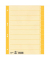 Trennblätter 621018 A4 chamois/gelb 200g 
