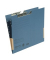 Pendeltasche Elba 91460, mit Papierfröschen, blau