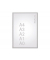 Plakat-Klapprahmen MAULstandard, 6604108, silber, A1, 25mm Profil, Aluminiumrahmen
