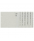 Kartonregister 1336-00-85, A bis Z, A4 halbe Höhe, 100 g/m², graue Taben, 36 x 15-teilig