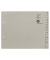 Kartonregister 1336-00-85, A bis Z, A4 halbe Höhe, 100 g/m², graue Taben, 36 x 15-teilig