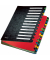 Ordnungsmappe Deskorganizer Color 5914-00-95, 24-teilig blanko, schwarz, A4, 24 F&auml;cher
