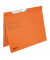 Pendelhefter 2014-00-45, A4 orange Karton 250g