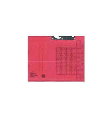 Pendelmappe 20150025, A4 rot Manilla 320g