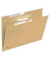 Pendelmappe, Natronkarton, 250 gm&sup2;, seitlich offen, A4, braun