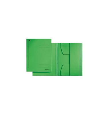 Jurismappe Leitz 3922, A4, aus Karton, grün