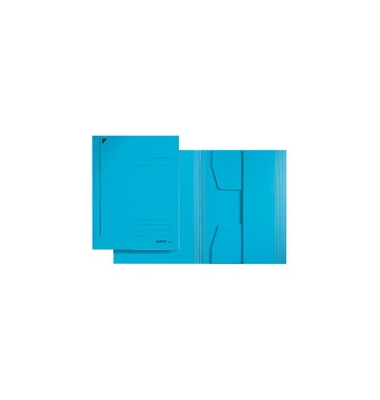 Jurismappe Leitz 3925, A5, aus Karton, blau