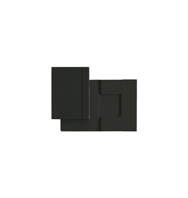 Sammelmappe Leitz 3926, A4, aus Karton, schwarz