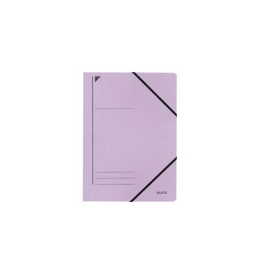 Eckspanner Leitz 3980, A4, aus Karton, Fassungsvermögen: 250 Bl., violett