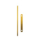 1714-00-00 Deckschiene 9.8cm Metall gold