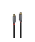 Lindy 36901 USB-C Kabel, 1 m, Anthra Line
