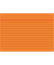 Karteikarten 102260140 orange A6 liniert 180g 