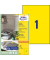 Etiketten GELB 3473 210 x 297 mm