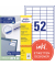 Etiketten ultragrip 3650, weiß 48x21mm, rechteckig, 