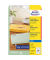 J4721-25 transparente Adress Etiketten 63,5 x 29,6 mm
