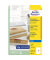 J8567-25 transparente Versand Etiketten 210 x 297 mm