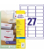 J4792-25 Adress Etiketten 63,5 x 29,6 mm weiß
